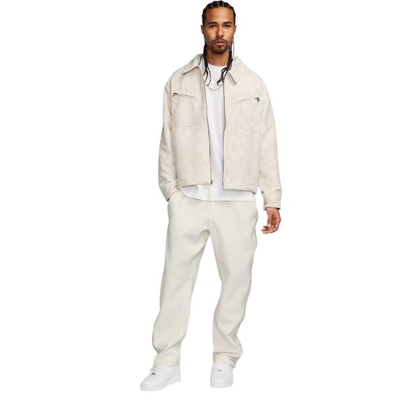 Nike Devin Booker Snap Track Pant Joggers Basketball Men's Ivory White XLTT Tall - Picture 3 of 11